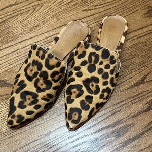 Madewell Leopard Print Mules